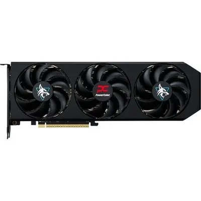 Powercolor Hellhound Radeon RX 9060 XT (16 GB, GDDR6), Grafikkarte, Schwarz