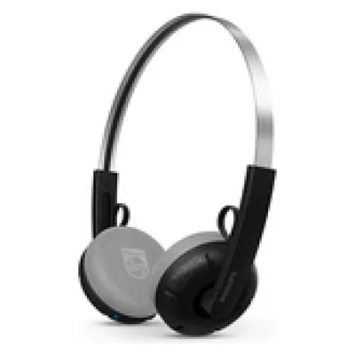Philips TAH2000BK/00 (Keine Geräuschunterdrückung, 26 h, Kabellos), Kopfhörer, Schwarz