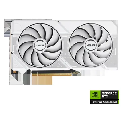 ASUS Dual GeForce RTX 5060 OC (8 GB, GDDR7), Grafikkarte, Weiss
