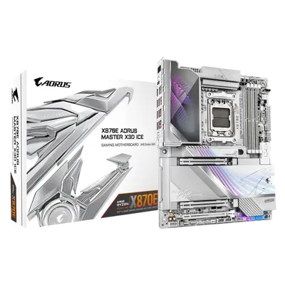 Gigabyte X870E AORUS MASTER X3D ICE (AM5, AMD X870E, ATX), Mainboard