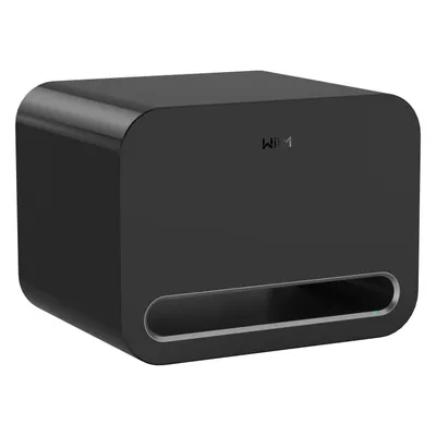WiiM LPWISUBPB Sub Pro 8" 250W Kabelloser Smart Subwoofer (1 Stk., 250 W), HiFi + Heimkino Lautsprecher, Schwarz