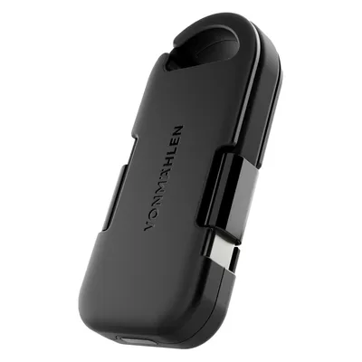 Vonmählen Evergreen Go (1000 mAh, 5 W, 3.70 Wh), Powerbank, Schwarz