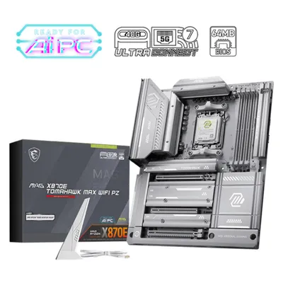 MSI MAG X870E TOMAHAWK MAX WiFi PZ (AM5, AMD X870E, ATX), Mainboard