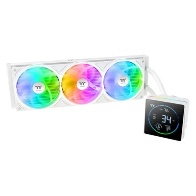 Thermaltake TH360-S V3 ARGB Sync AIO Snow Edition, CPU Wasserkühler, Weiss