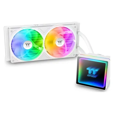 Thermaltake TH240 V3 ARGB Sync AIO Snow Edition, CPU Wasserkühler, Weiss