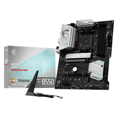 MSI MPG B550 Gaming WiFi (AM4, AMD B550, ATX), Mainboard