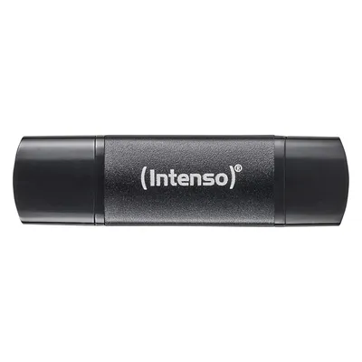 Intenso USB Stick Flex Line 32GB USB 3.2 GEN 1X1 Black (32 GB, USB-A, USB-C), USB Stick, Schwarz