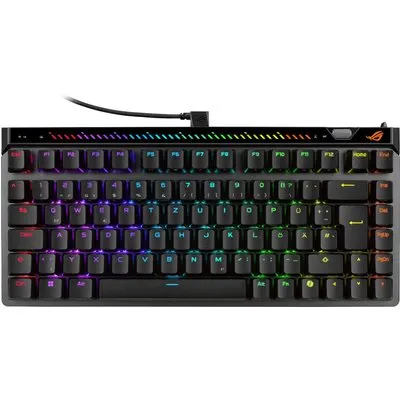 ASUS ROG Falchion Ace 75 HE (DE, Kabelgebunden), Tastatur, Schwarz