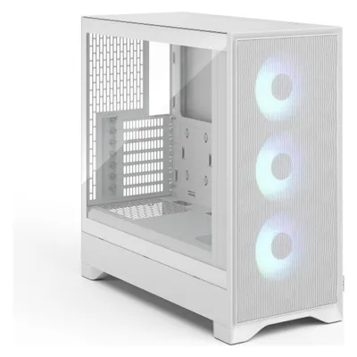 Fractal Pop 2 Air White TG RGB (weiss, Tempered Glass) (ATX, mATX, Mini-ITX), PC Gehäuse, Weiss