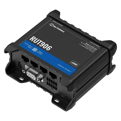 Teltonika · Router · RUT906 · LTE Modem Router/WLAN · eSIM, Router, Schwarz