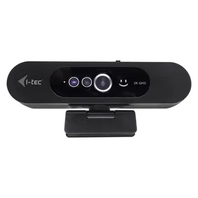 i-tec SOLOMON WH200 2K Webcam with Windows Hello (4 Mpx), Webcam, Schwarz