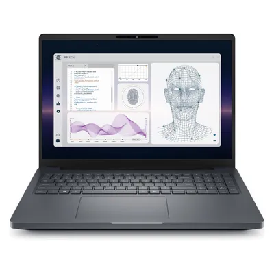 Dell Pro Max 16 Plus U7-265HX 32G 1T FHD+ RTX PRO 1000 W11P (16", 1000 GB, 32 GB, DE), Notebook, Schwarz