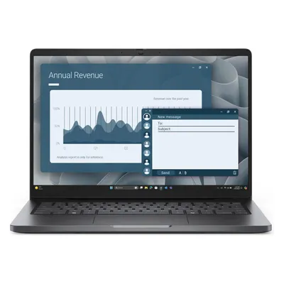 Dell Pro 14 PC14255 R5 PRO 215 16G 512G FHD+ noAC W11P 1B (14", 512 GB, 16 GB, DE), Notebook, Schwarz