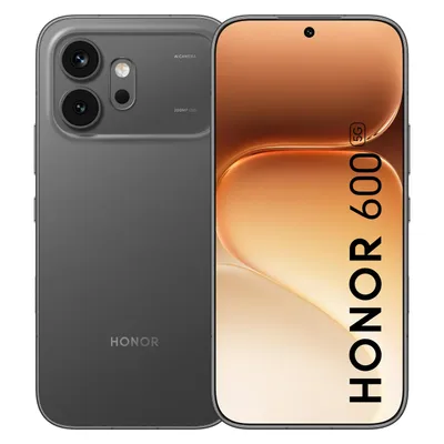 Honor 600 (256 GB, Velvet Black, 6.57", Dual SIM, 5G), Smartphone, Schwarz