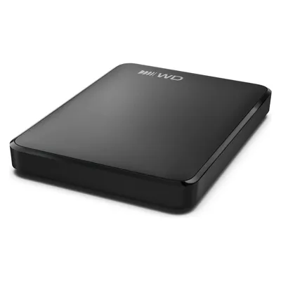 WD Elements Portable mit USB-C (2 TB), Externe Festplatte, Schwarz