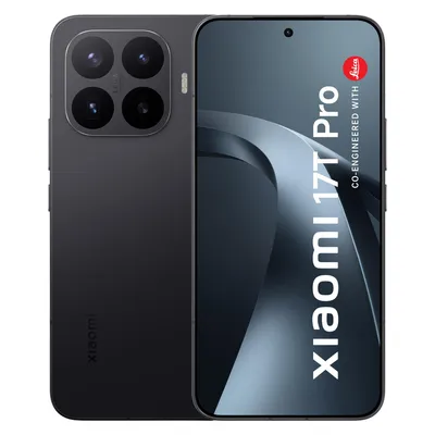 Xiaomi 17T Pro (512 GB, Black, 6.83", Dual SIM, 5G), Smartphone, Schwarz