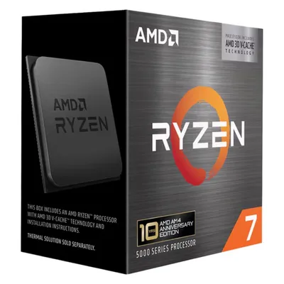 AMD Ryzen 7 5800X3D 10th Anniversary Edition (AM4, 3.40 GHz, 8 -Core), Prozessor
