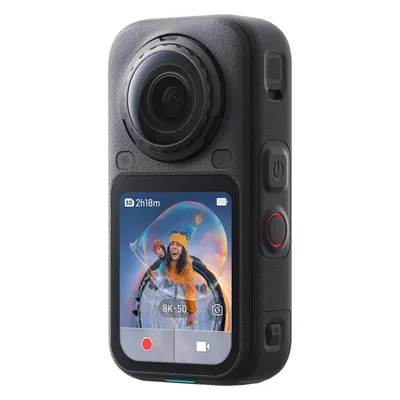 Insta360 X6 Standard Bundle (50p, Bluetooth, WLAN), Action Cam, Schwarz