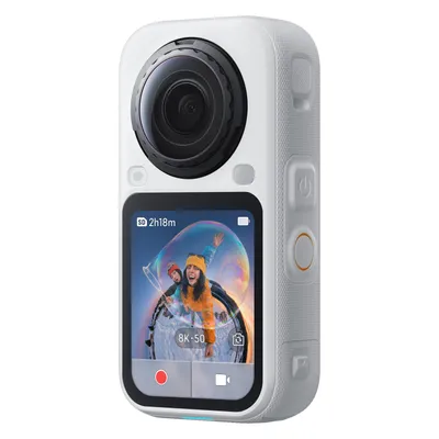 Insta360 X6 Standard Bundle (50p, Bluetooth, WLAN), Action Cam, Weiss