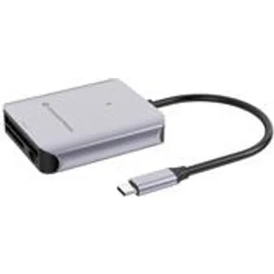 Conceptronic Card USB 3.2 Gen2 CFast SD/TF 4.0 UHS-II - Card-Reader - CompactFlash ATA Serial Transfer (CFast) (BIAN09G)