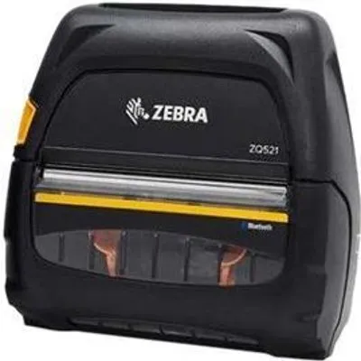 Zebra ZQ500 Serie, 8 Punkte/mm (203dpi), Display, BT, WLAN, erw. Akku Mobildrucker, Thermodirekt, 8 Punkte/mm (203dpi), Medienbreite (max): 113mm, Druckbreite (max.): 104mm, Rollendurchmesser (max.): 57mm, Geschwindigkeit (max.): 127mm/Sek., LCD Display, Black Mark Sensor, Gap Sensor, Bluetooth, WLAN (802.11ac), inkl.: Akku, erweitert, 6500mah (ZQ52-BUW002E-00)